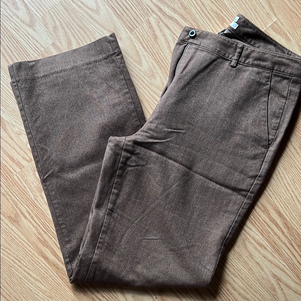 L. L. Bean Women’s Herringbone Dress Pants size 10